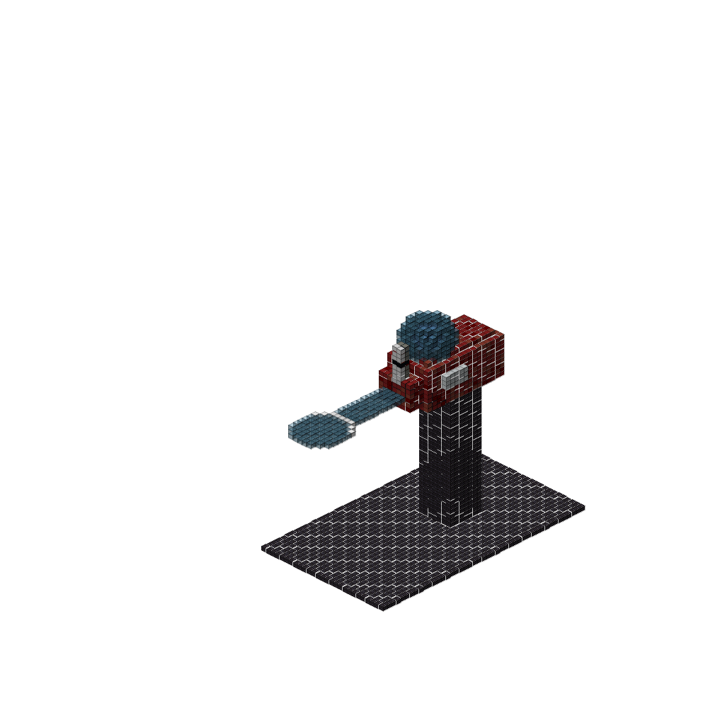 Ray Gun MK1 (referencia CoD), isometric render