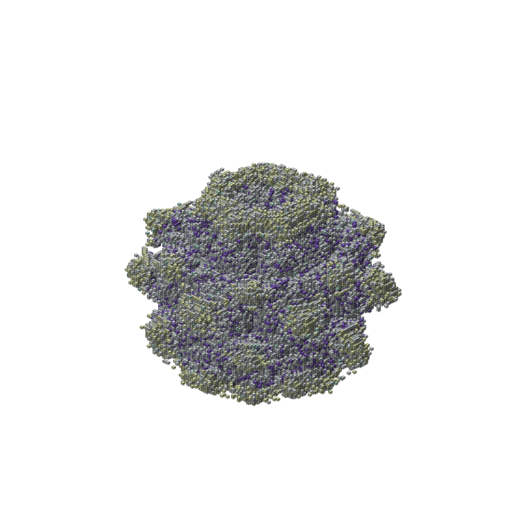The Mandelbulb — Colossal Fractal, isometric render