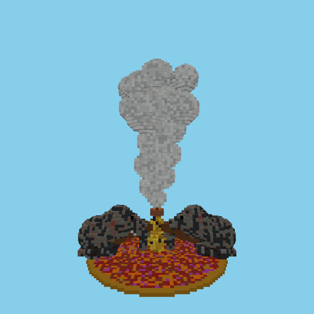 Dos elefantes fumando cachimba front view