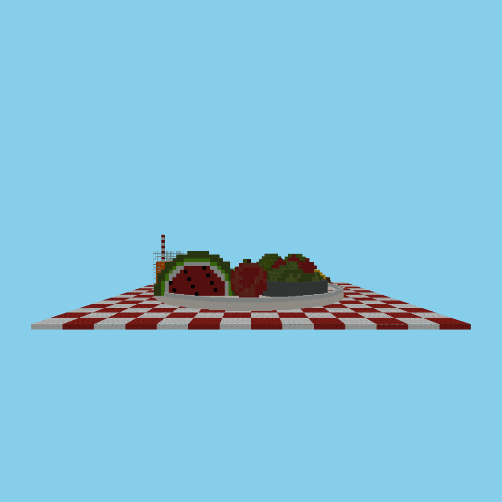 Comida Saludable — Picnic Gigante front view