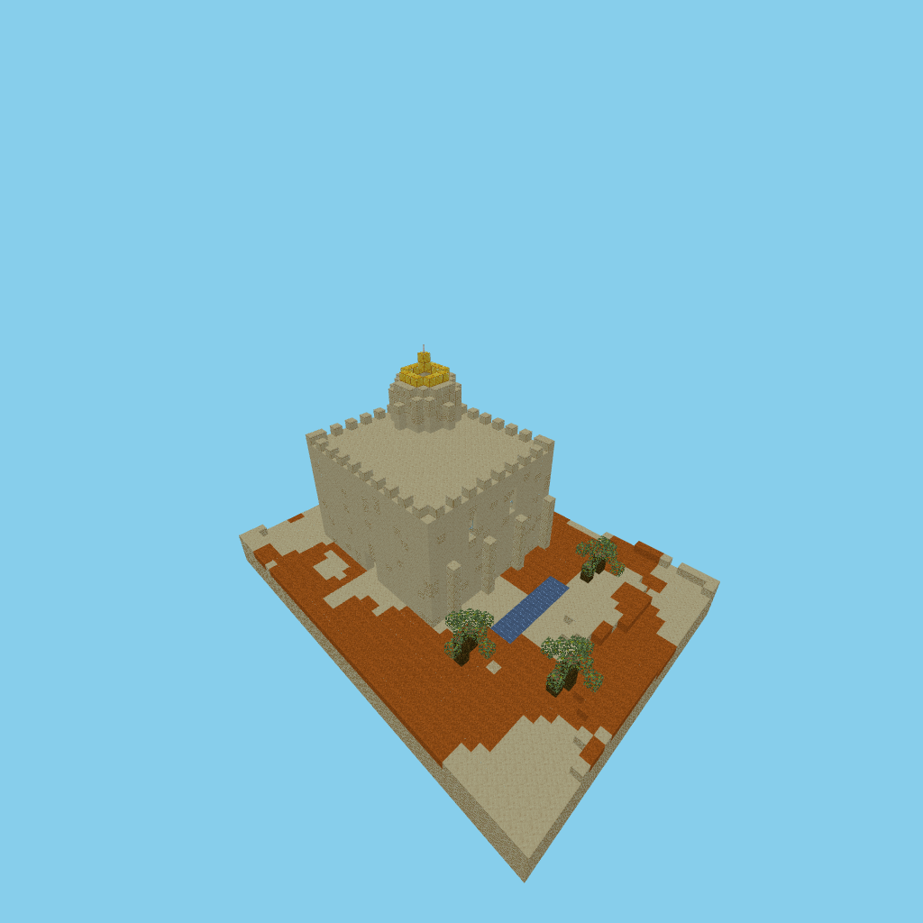 Desert oasis trading post (guided)