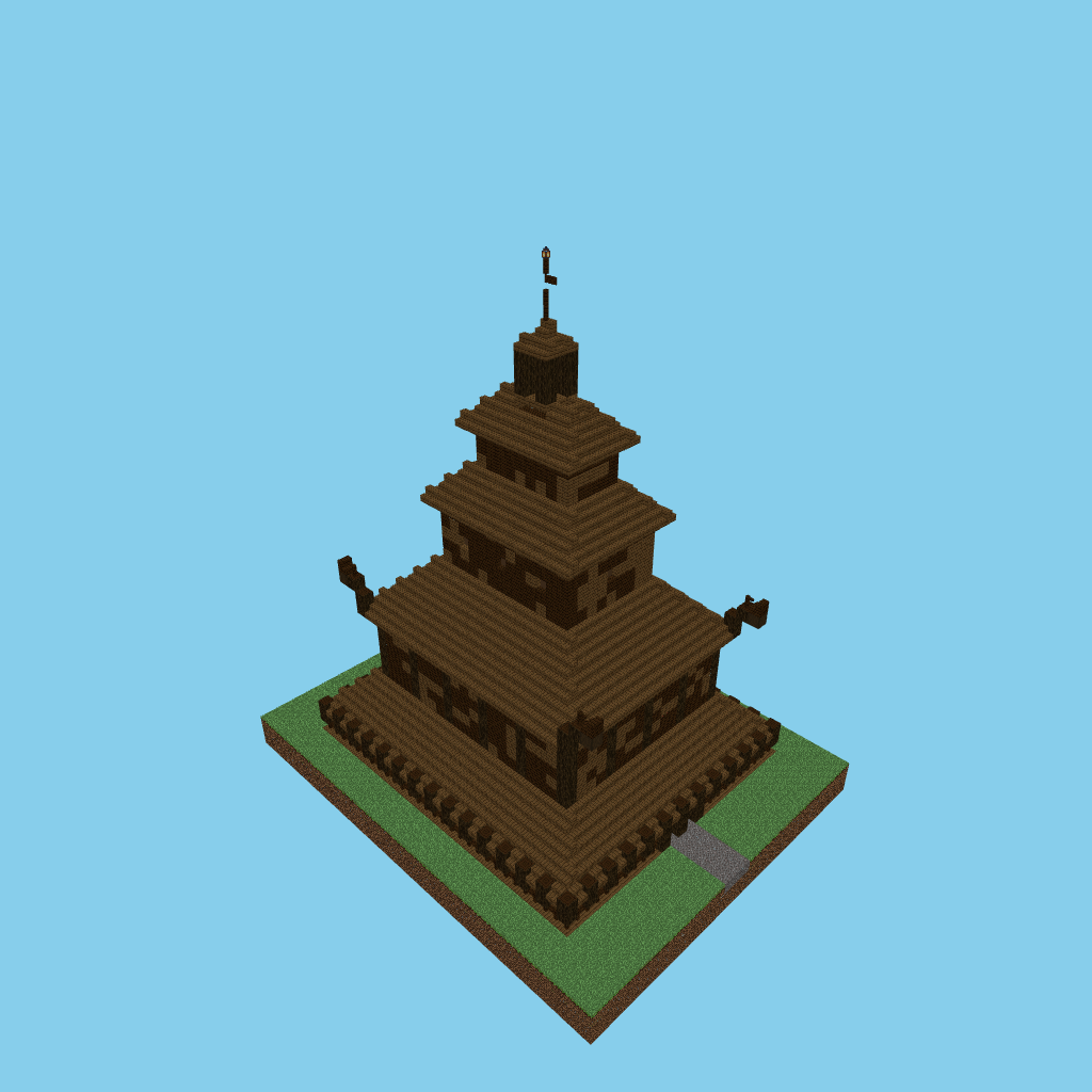 Norwegian stave church (v2)