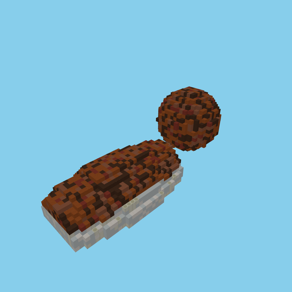 Bartolito the puppy, isometric render