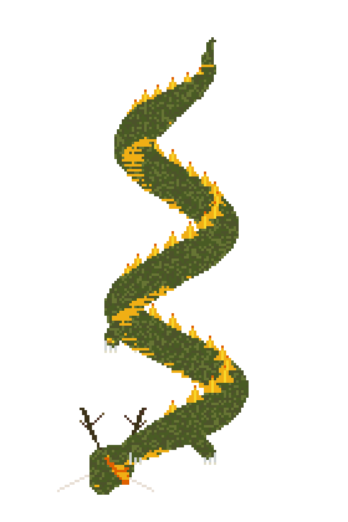 Shenron - Dragon Ball Z back view