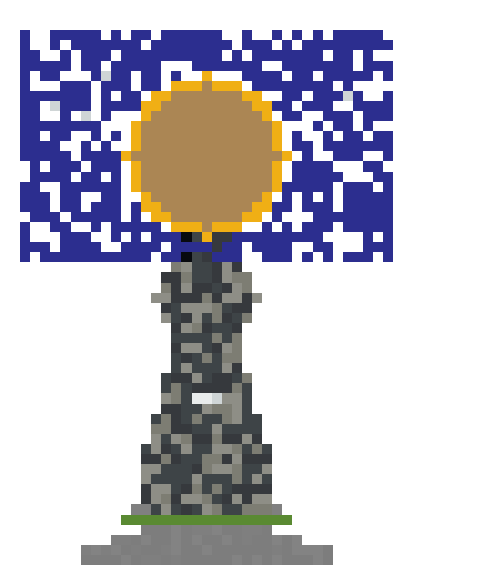 Giant Wolf Howling at Moon (MCP Pipeline) front view
