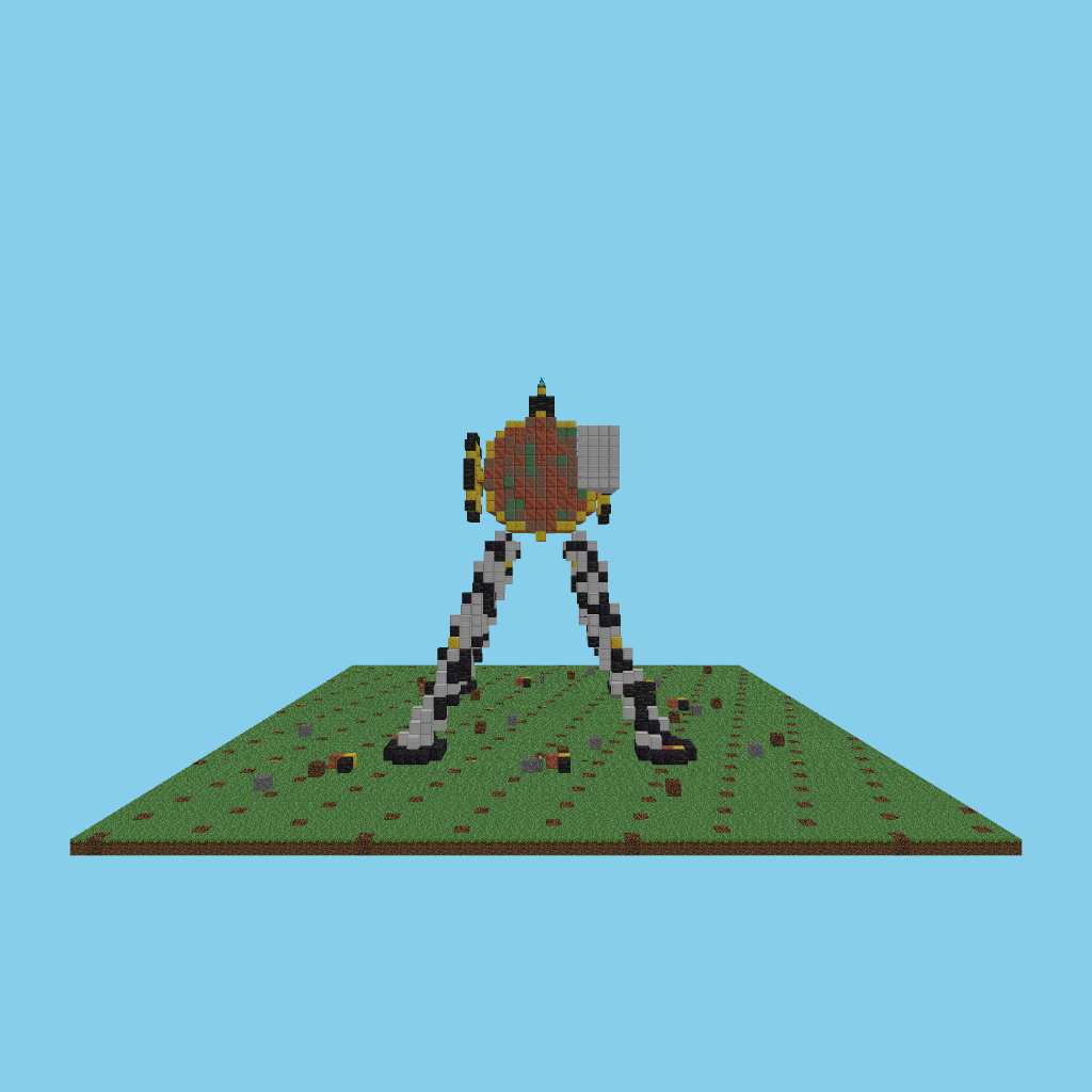 walker-guided side view