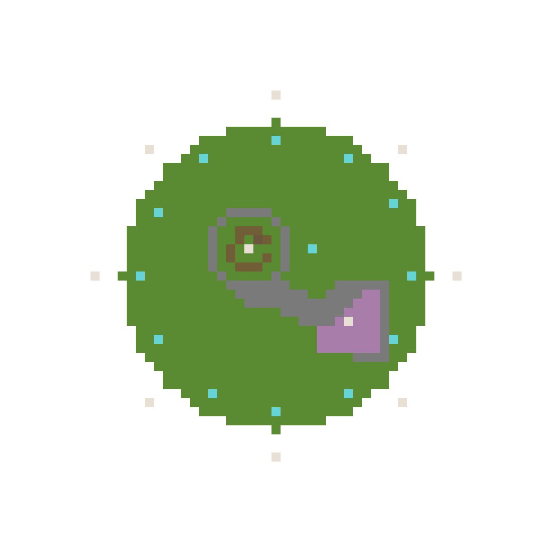Floating Wizard Island top view