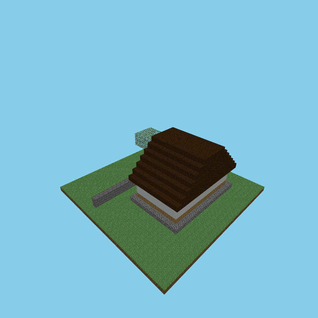 Hanok (bare, sonnet-5-5) isometric view