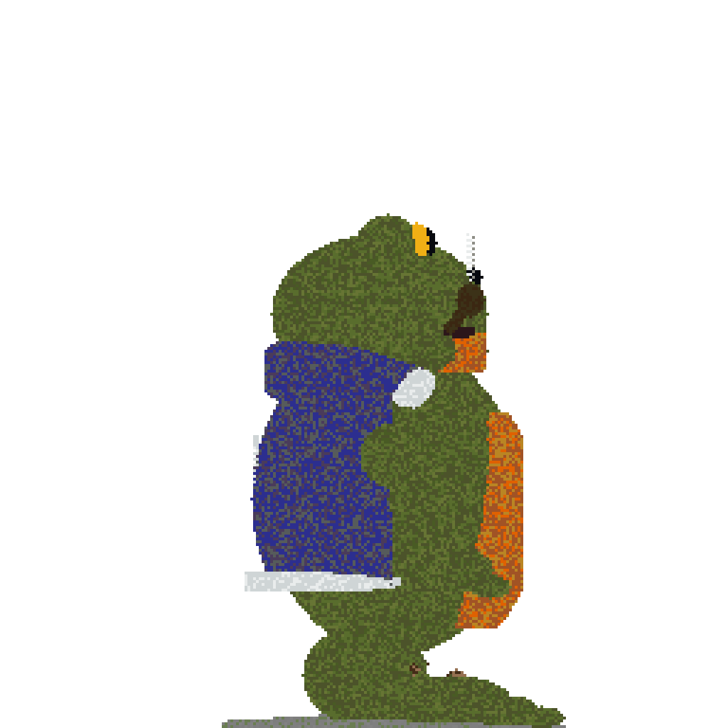 Gamabunta - Giant Toad Boss side view