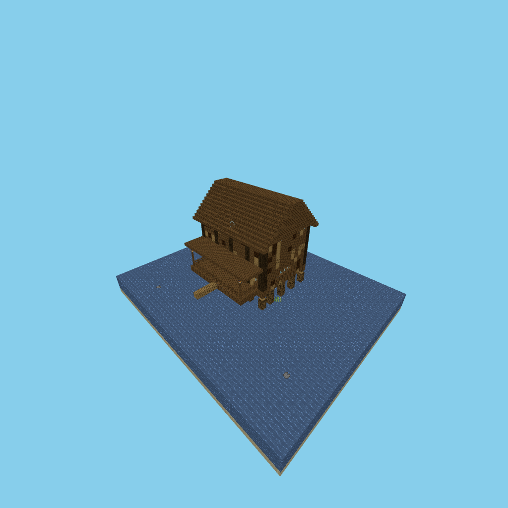 Stilt fishing cottage (guided)