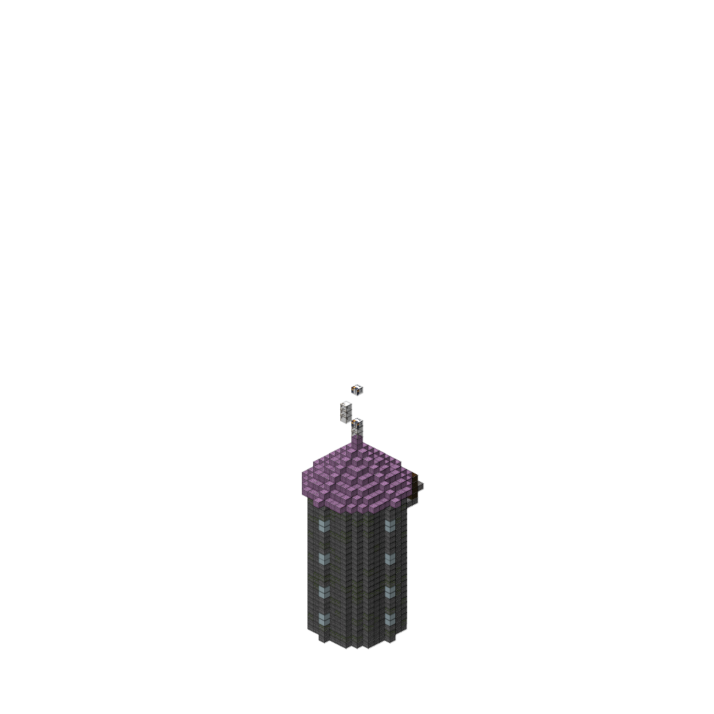 Wizard Tower with Enchanting Room (Phase 1) (Group A), isometric render