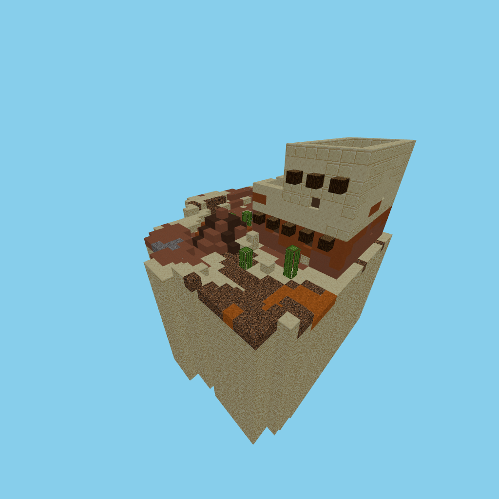 Adobe pueblo dwelling (indexed)