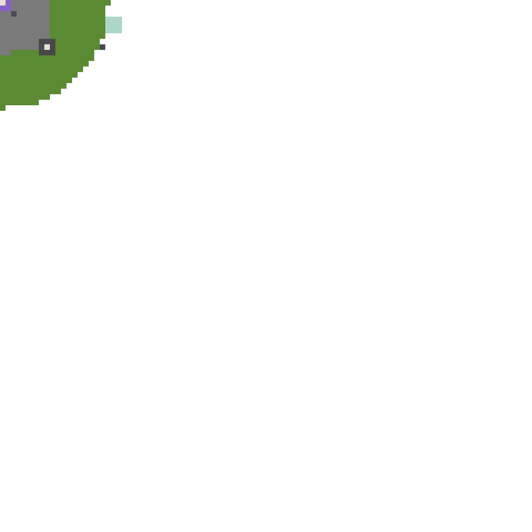 Floating Wizard Island (GPT) top view
