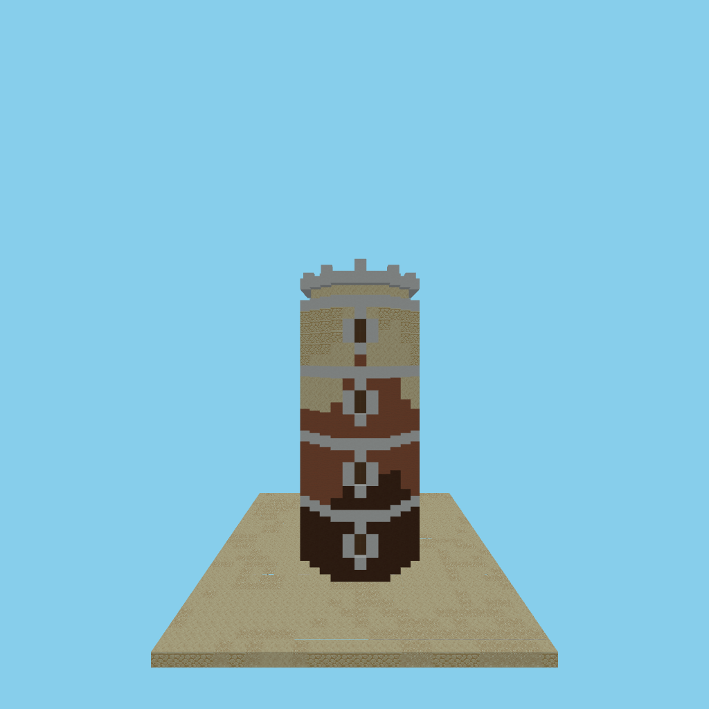 Yemeni tower house (indexed) front view