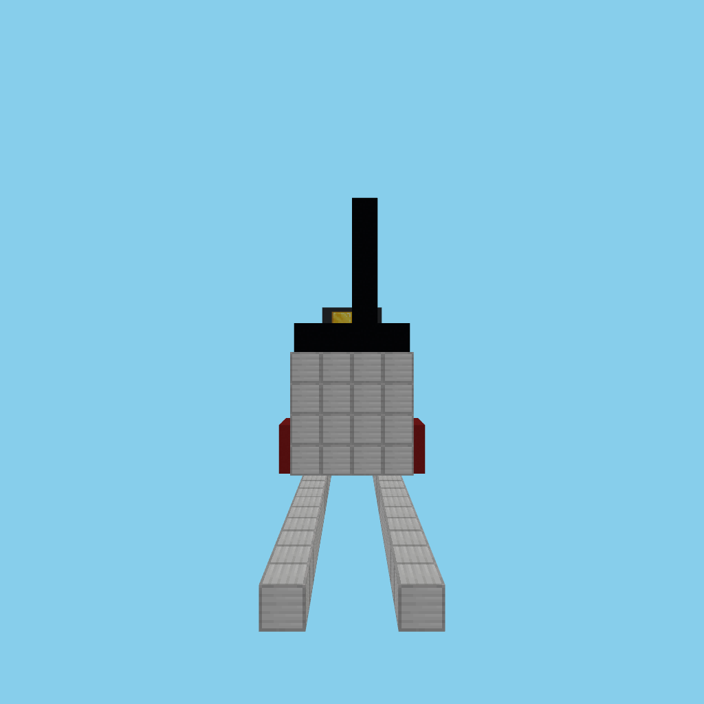 Steam Locomotive (bare) side view