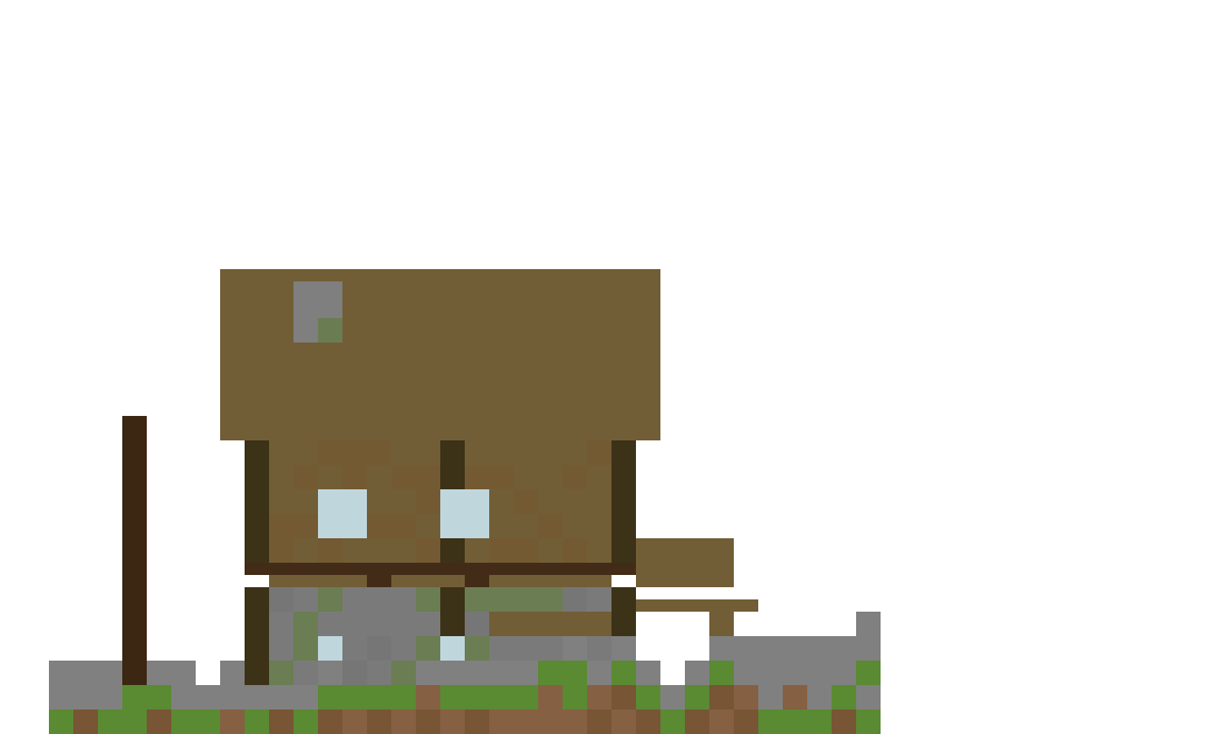 Alpine Mountain Chalet v3 front view