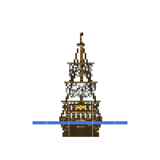 Pirate Ship front view