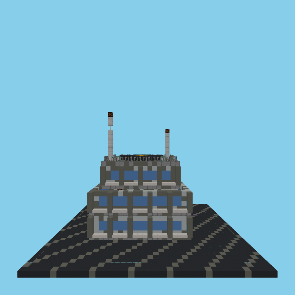 Research Skyscraper (guided) front view