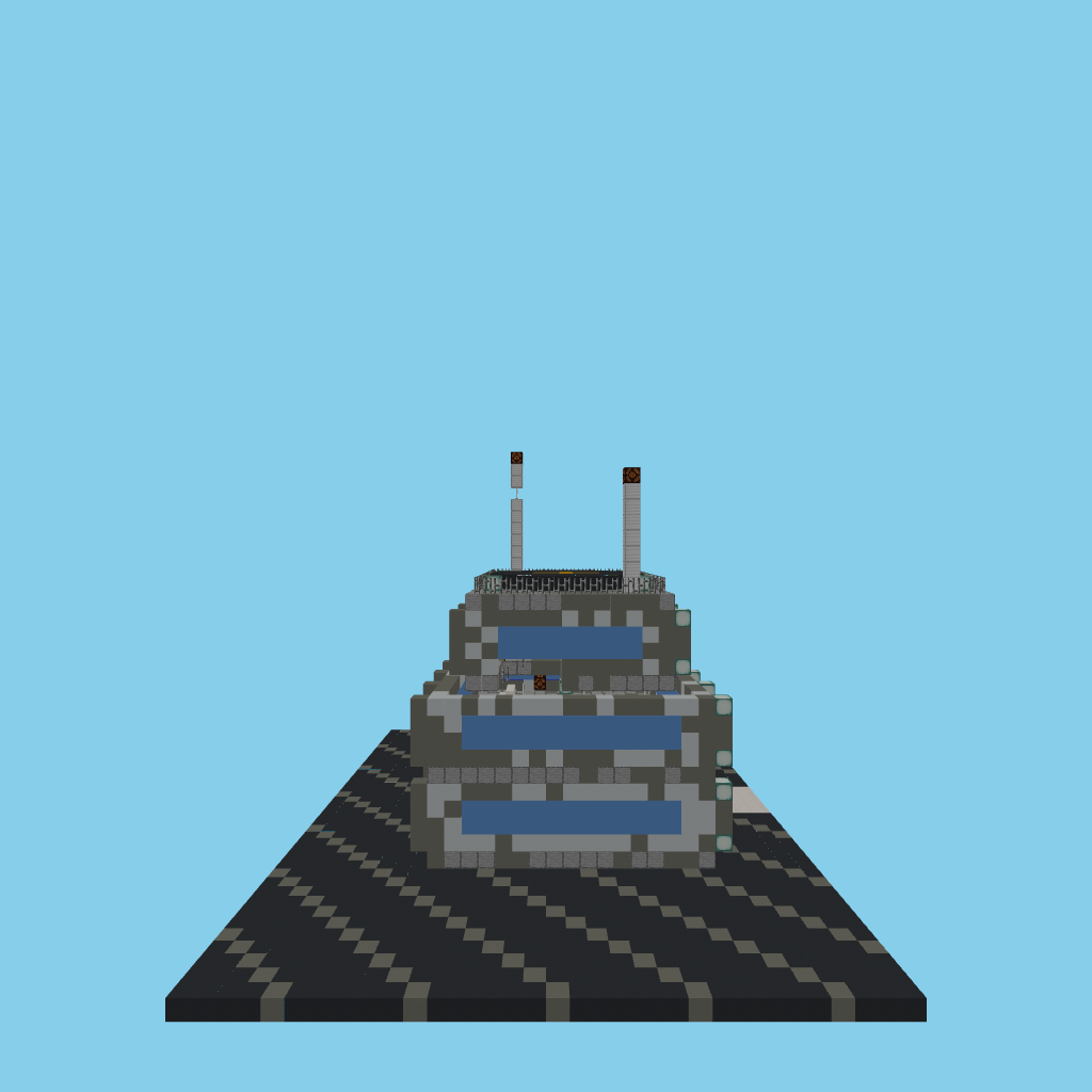 Research Skyscraper (guided) side view
