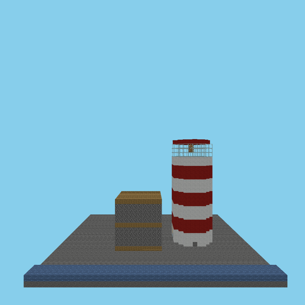 Lighthouse Station (bare) front view