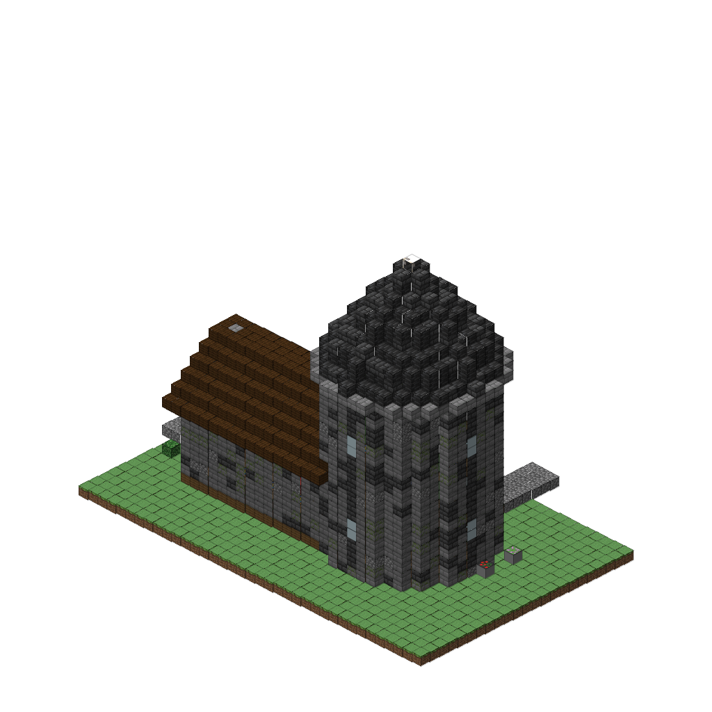 wizard tower + library annex (guided)