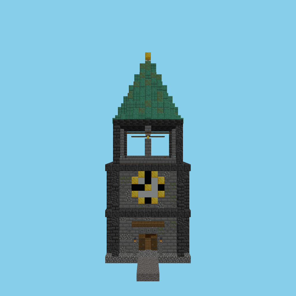 Astronomical Clocktower (guided) front view
