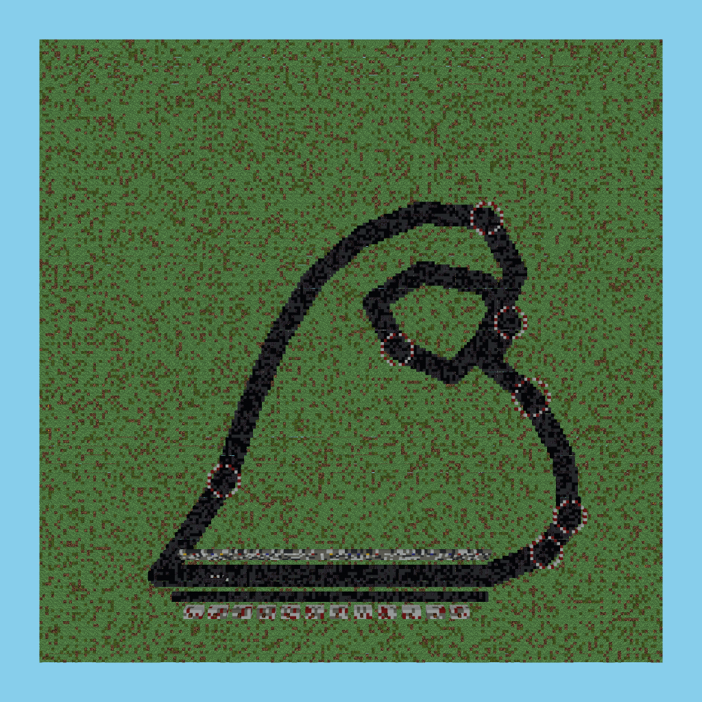 Circuit de Barcelona-Catalunya (Montmeló) — trazado real top view