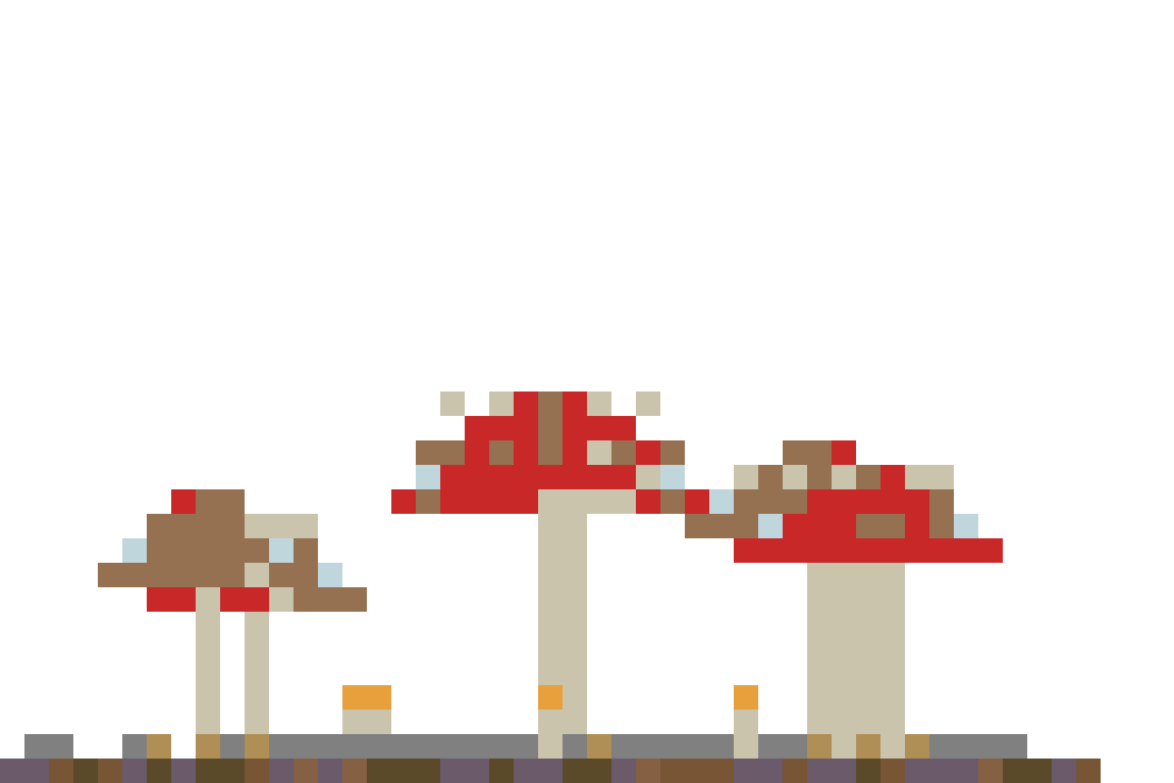 Mushroom Fairy Village (Phase 1) front view