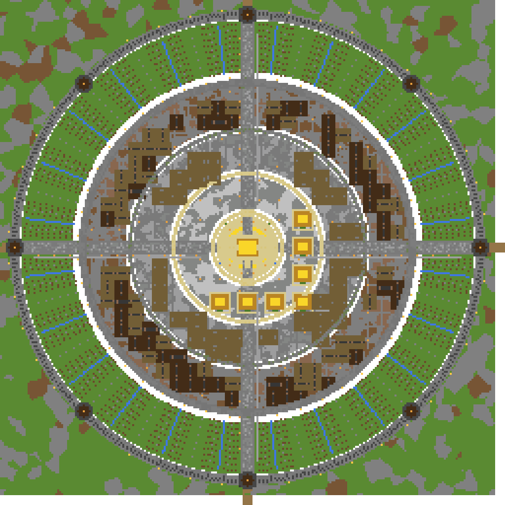 Ba Sing Se - Phase 3: Royal Palace top view