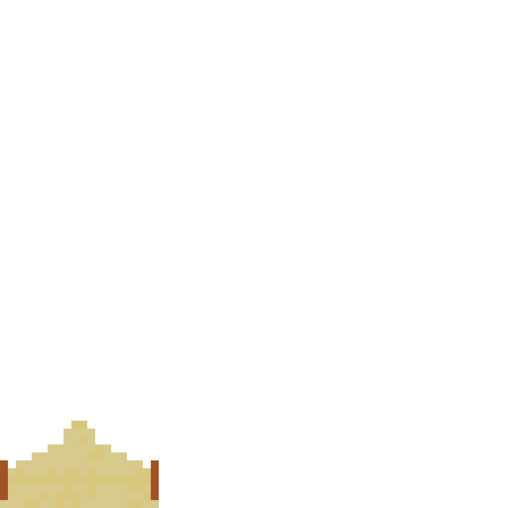 Desert Temple with Traps front view