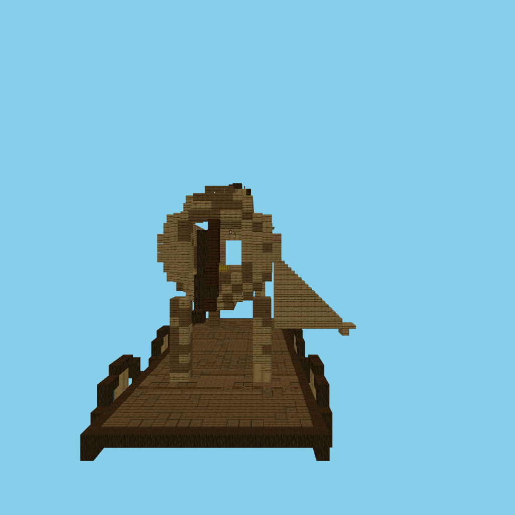 Caballo de Troya front view