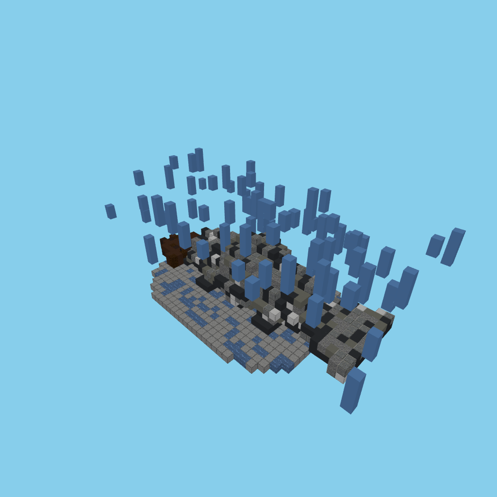 Ornitorrinco Melancólico de Tungsteno, isometric render