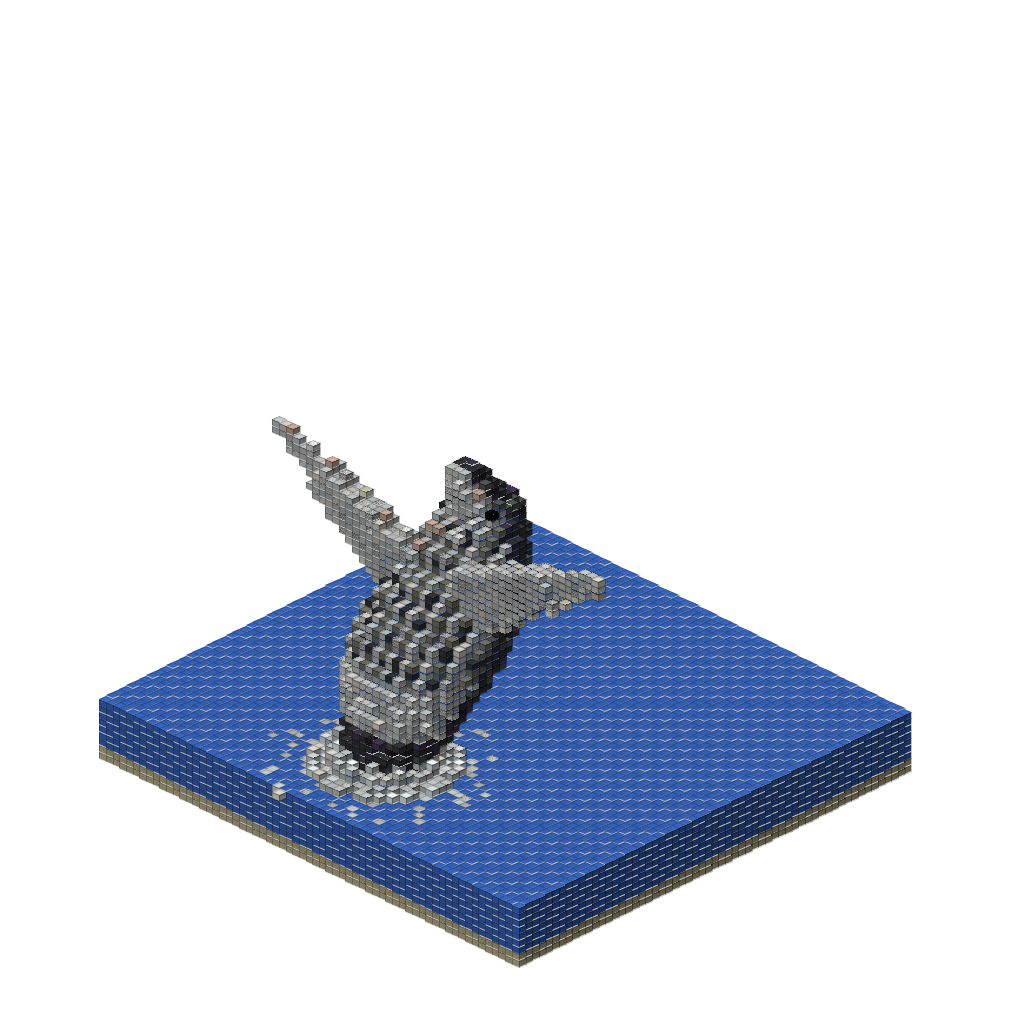 Humpback whale breaching (guided)