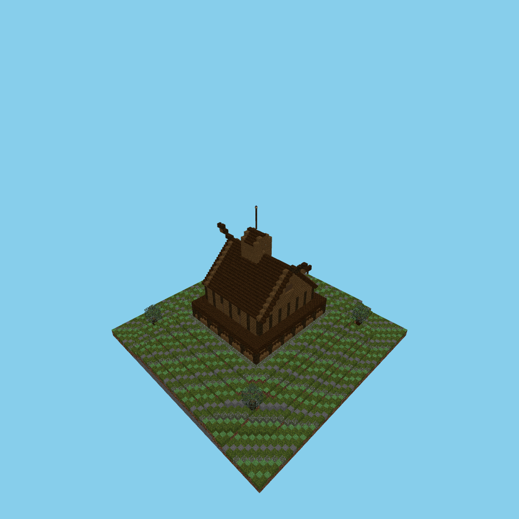 Stave church (bare)