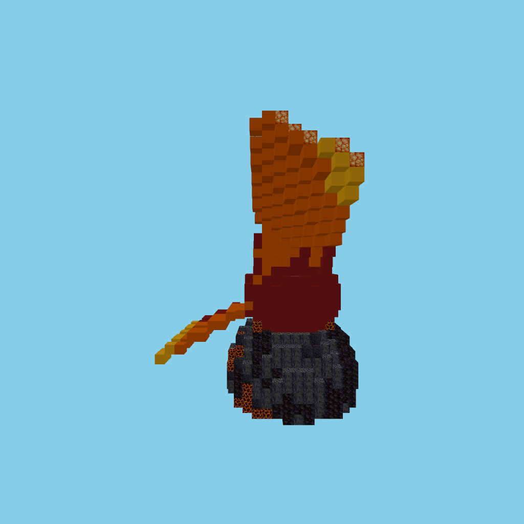 [autoeval guided] phoenix side view