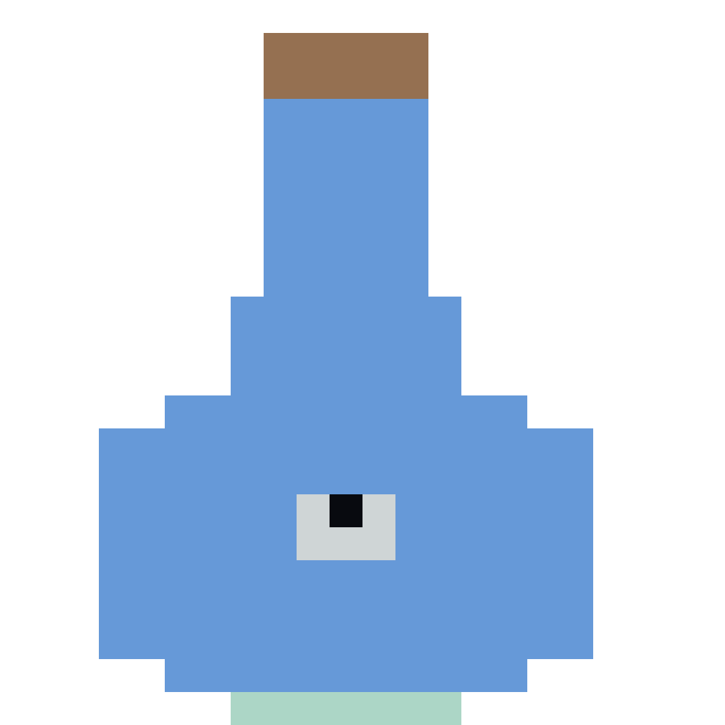 Giant Potion Bottle front view