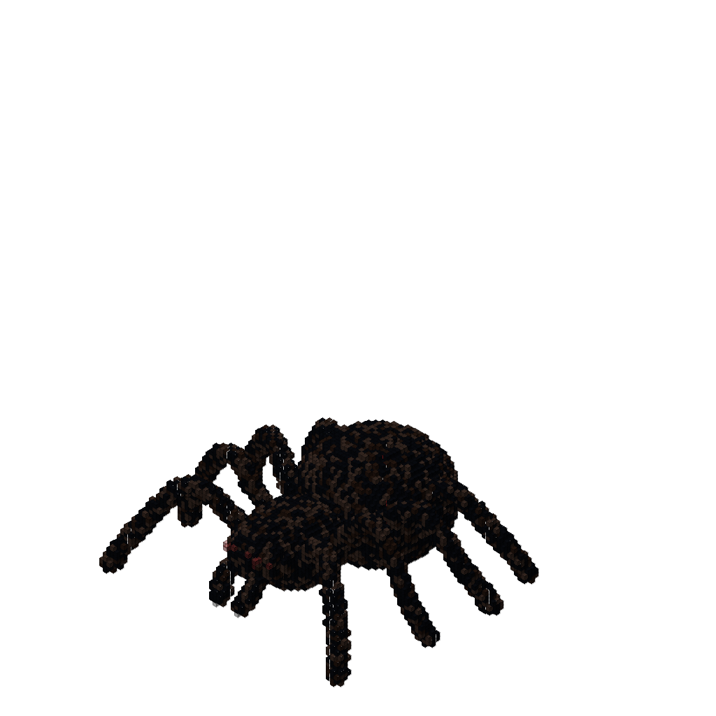 Colossal Spider, isometric render