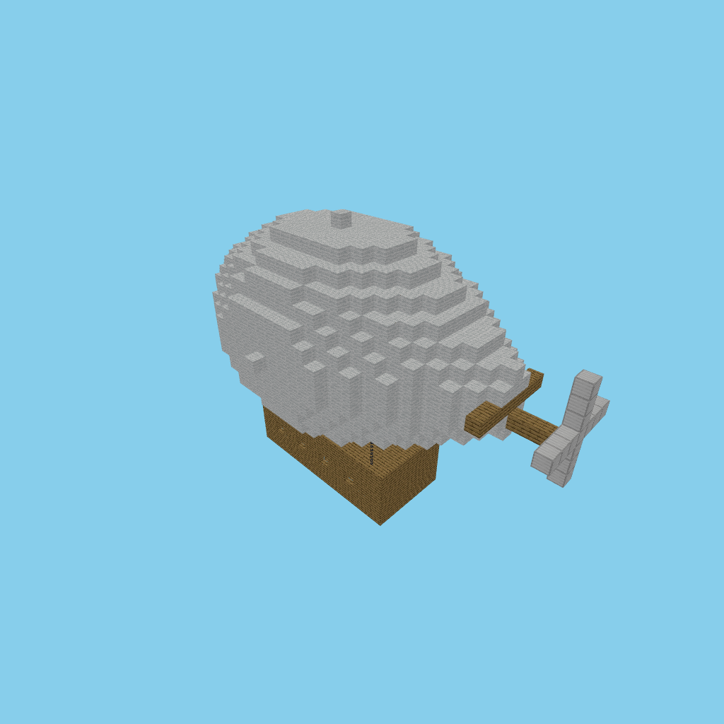 airship_bare, isometric render