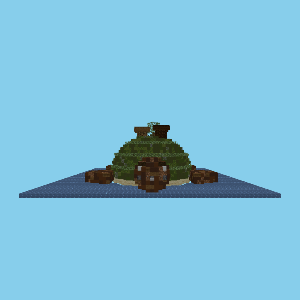 sea turtle village guided front view