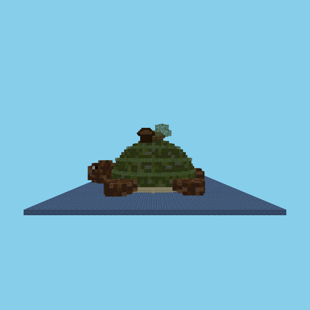 sea turtle village guided side view