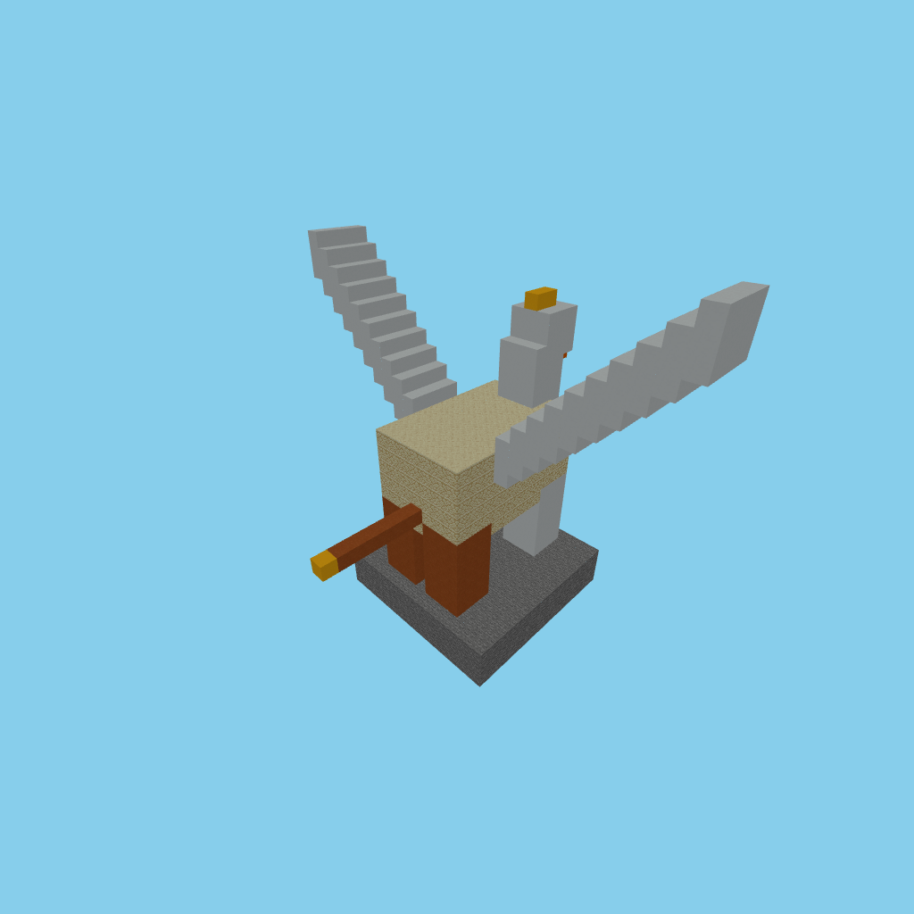 griffin_bare_121228, isometric render