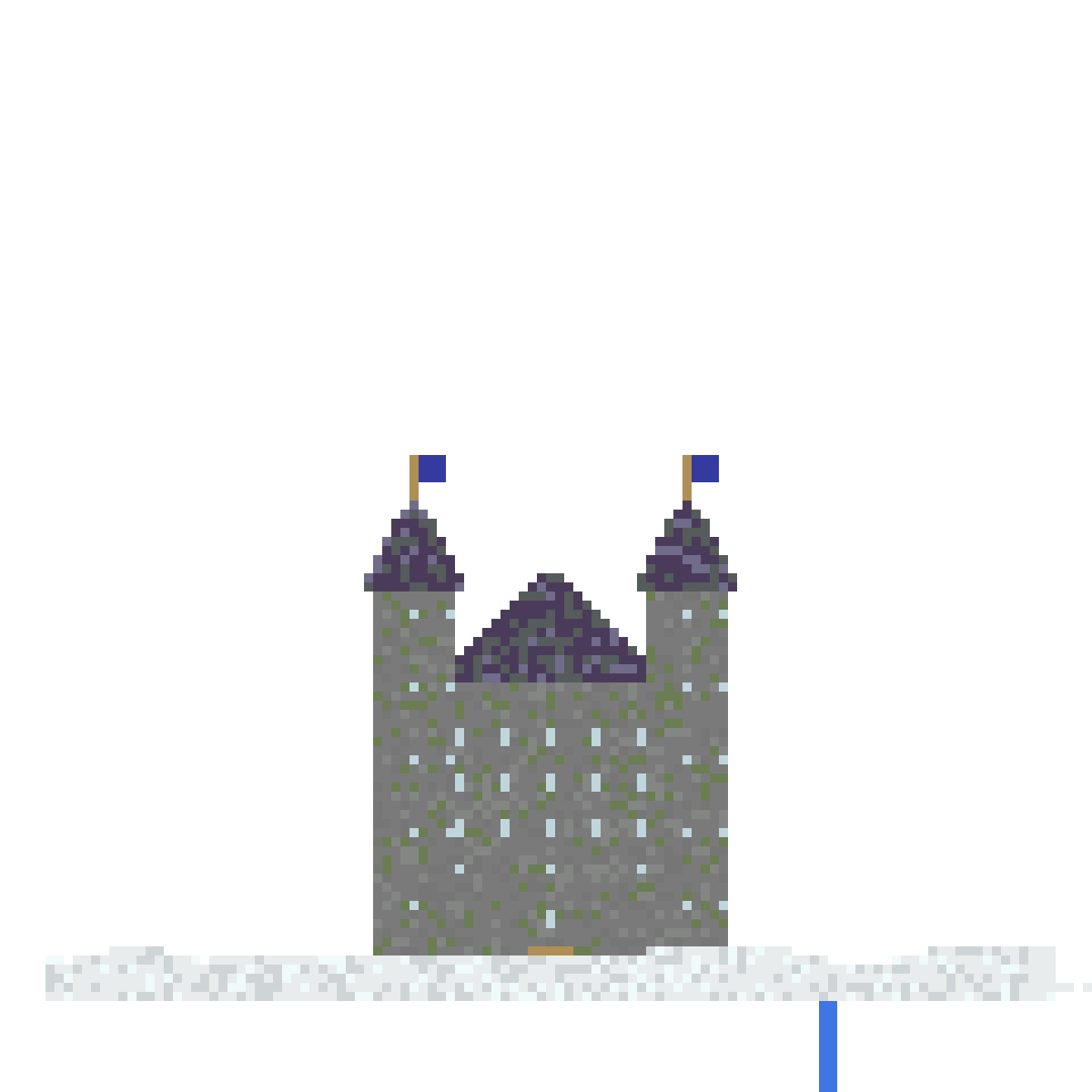 Sky Castle on Clouds front view