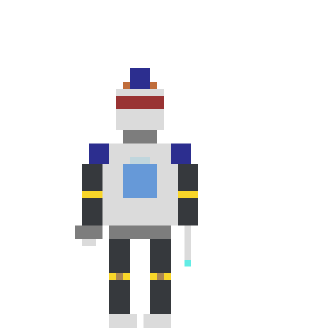 Giant Mech Robot front view