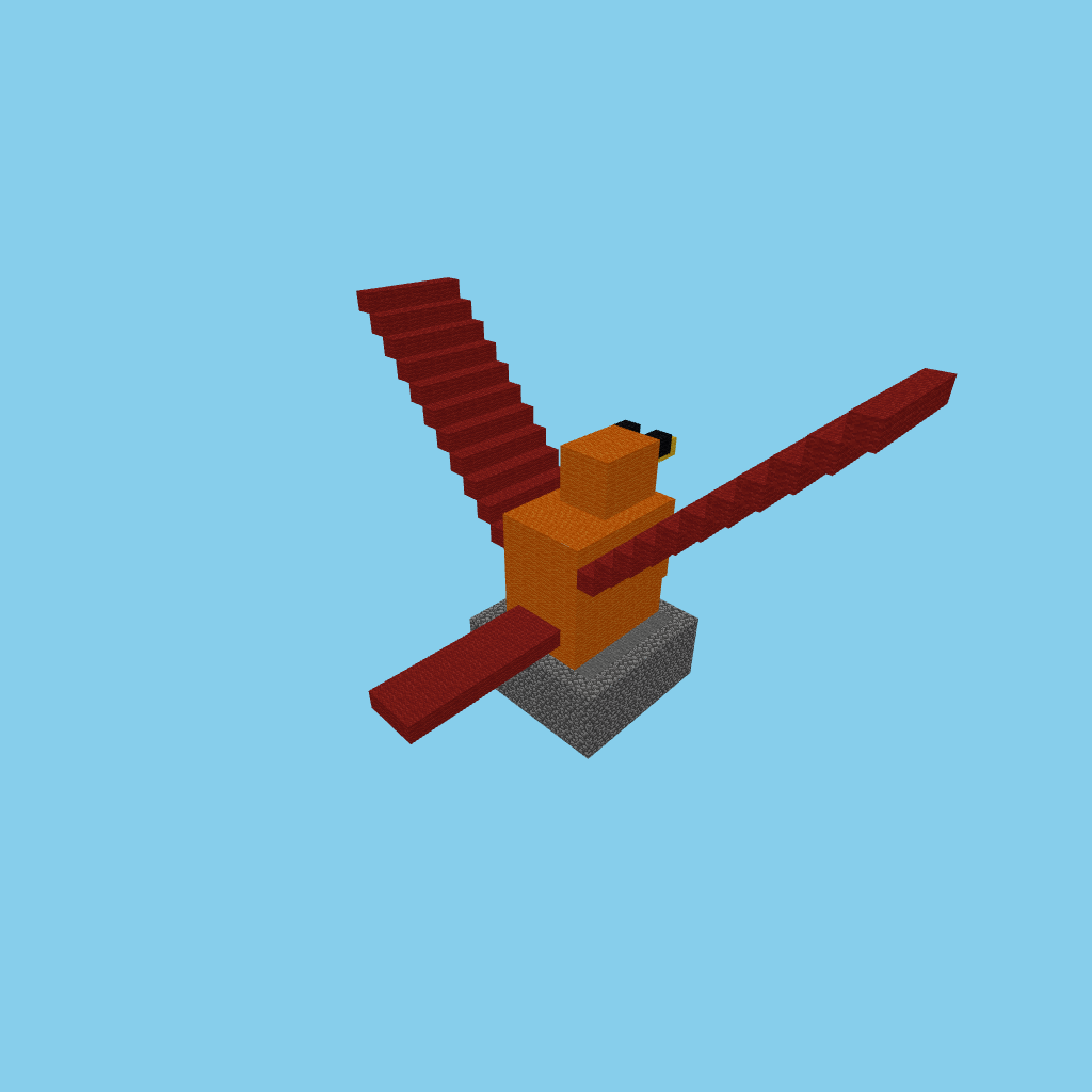 [autoeval bare] phoenix, isometric render