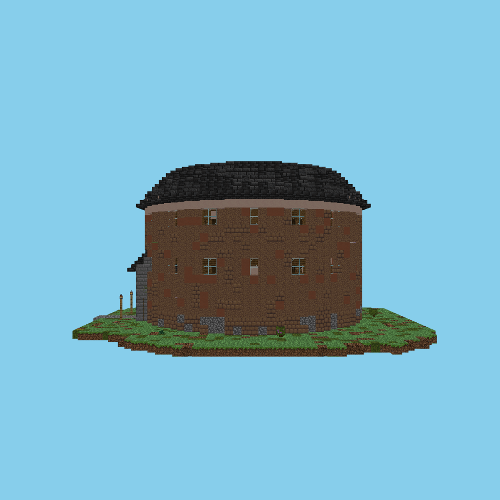 Fujian Tulou Ring House side view