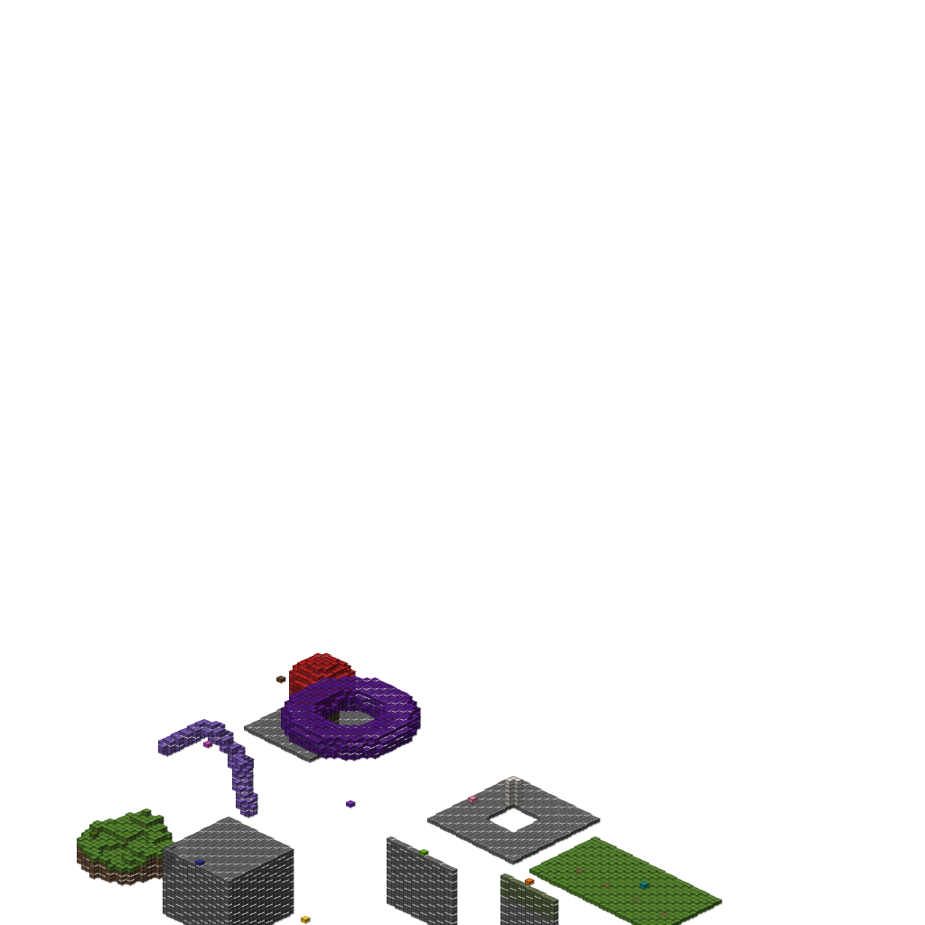 Helper Test Suite, isometric render