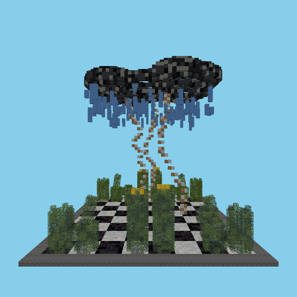 Ajedrez-Tormenta-Jardín front view