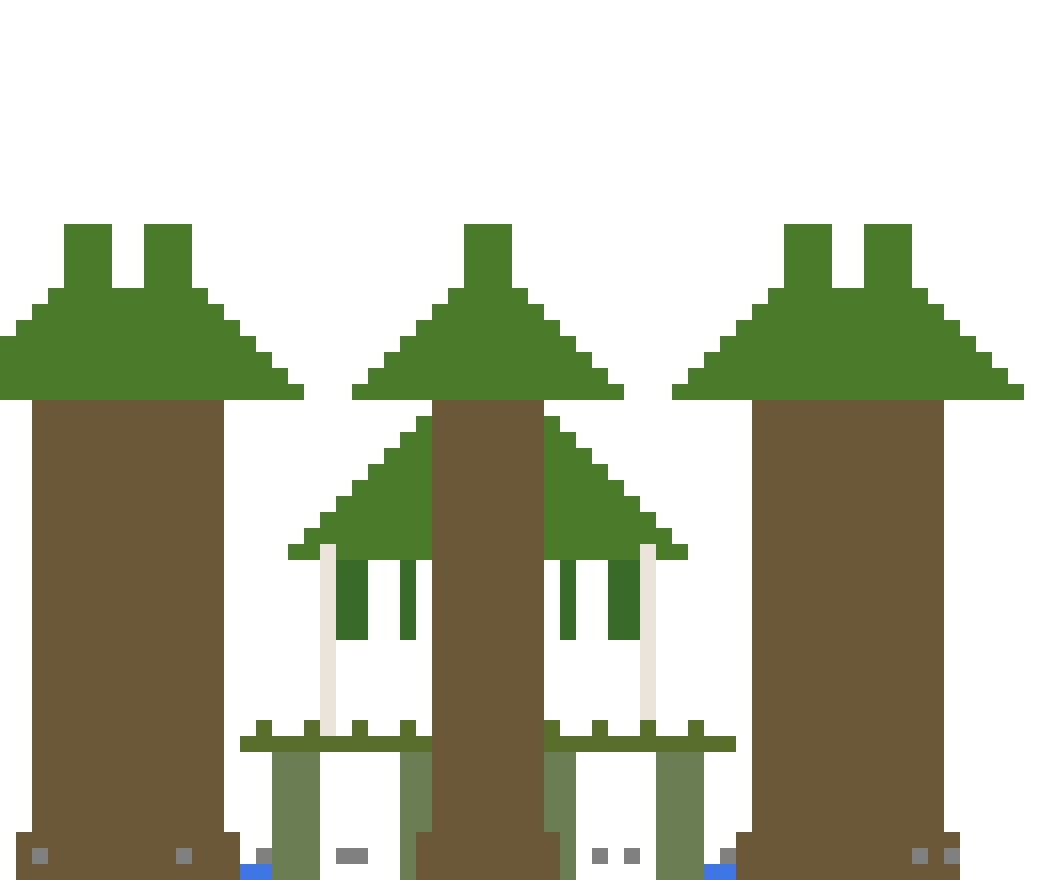 Elven Forest Temple front view