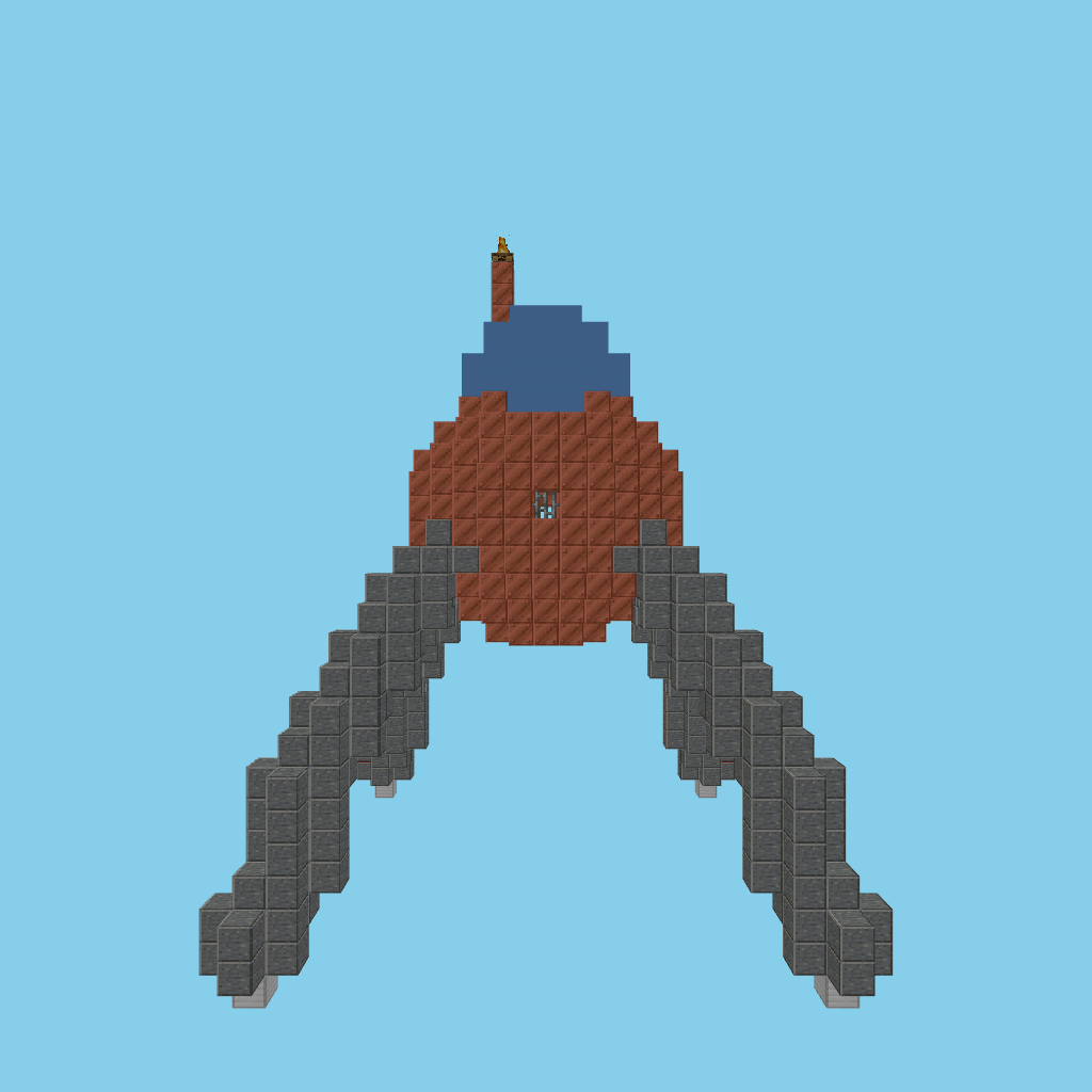 autoeval walking-machine BARE front view