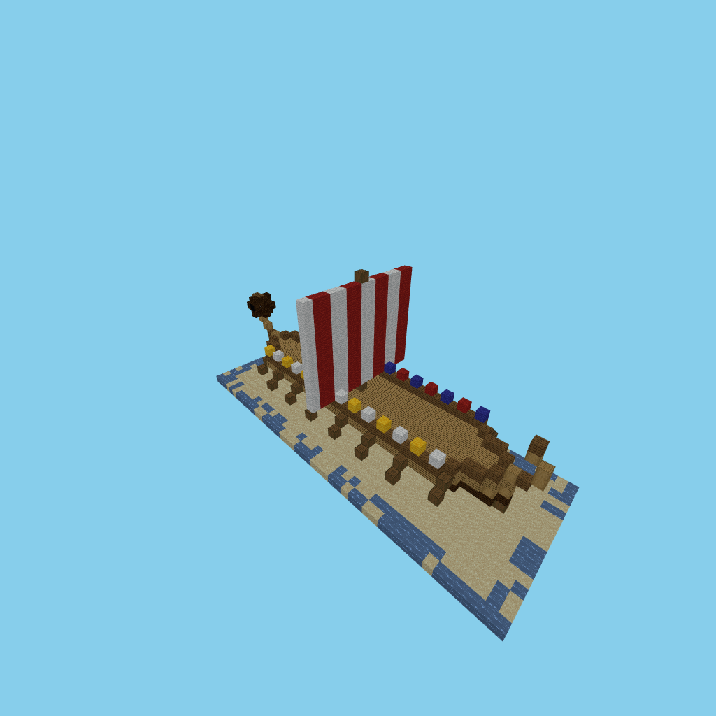 longship_guided, isometric render